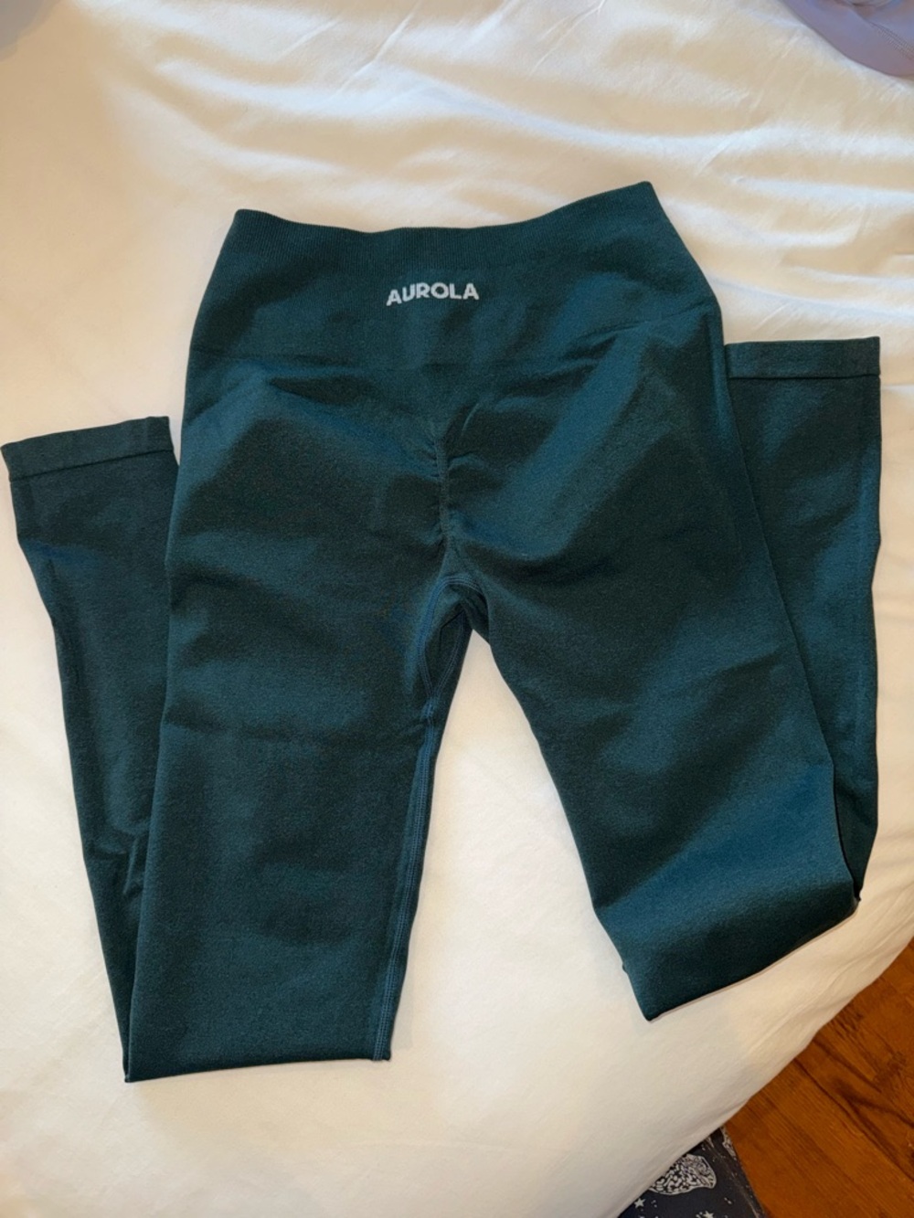 Aurola High-Waist Leggings in Dark Teal